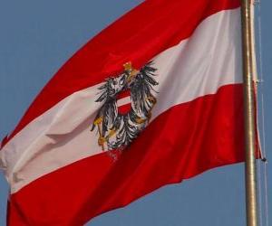 Puzzle Σημαία της Αυστρίας